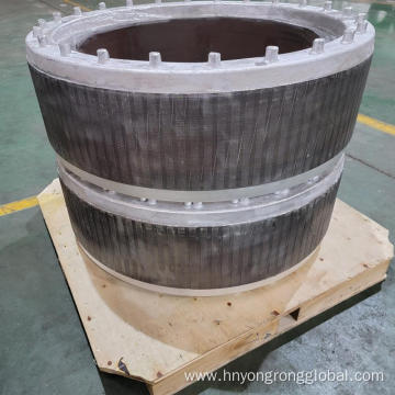 Aluminum rotor core/motor core for high volatge motors